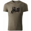 T-ričko BMW R1200RS pánske tričko Farba trička: Army, Veľkosť: XS