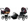 Kočík 3v1 BabyLux CLASSIC EXCLUSIVE - športový kočík, vanička, autosedačka