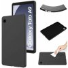 Samsung Galaxy Tab A9 nárazuvzdorný, silikónový, ultratenký obal, Čierna