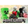 Plyšové postavičky MINECRAFT