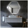 Alfaram Zrkadlo geometrického tvaru s osvetlením – GEOME LED 2092