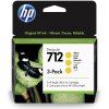 HP 712 Ink. náplň žltá, trojbalenie; 3ED79A 3ED79A