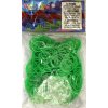 Rainbow Loom Original gumičky 300 kusov neónovo zelené