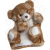 Plyšový medvedík na bábkové divadlo Bear Puppet Histoire d’ Ours hnedý 25 cm od 0 mes