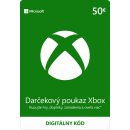 Microsoft Xbox Live darčeková karta 50 €