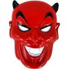 Plastová maska čert 21 x 15 cm