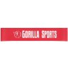 Gorilla Sports Fitness guma 30 lb, červená