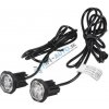 2x PROFI výstražné LED svetlo vonkajšie modré, 12-24V, ECE R65