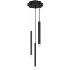 Globo | Globo 15629-3 - Luster na lanku BLAKE 3xG9/4W/230V pr. 24 cm čierna | GL7479