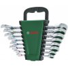 Bosch 8-dielna súprava kombinovaných kľúčov s račňou 1600A027PS