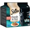 Sheba mokré krmivo pro kočky Fresh & Fine treska losos tuňák maxipack 15 x 50 g