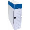 Archívny box, A4, 80 mm, kartón, VICTORIA OFFICE, biely
