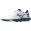 Pánska tenisová obuv Mizuno Wave Enforce Court AC White/Vintage Indigo EUR 40,5