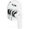 Grohe BauEdge - Batéria pod omietku, na 2 spotrebiče, s telesom, chróm 29039000