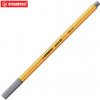 Liner STABILO point 88 tmavošedý