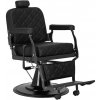 Barberské kreslo Carlos Extra čierne