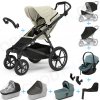 Set 10v1 Thule Urban Glide 4-wheel Soft beige 2024 + vanička Mid blue+Thule Maple Mid Blue+Thule Alfi+príslušenstvo