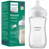 Avent Philips fľaša Natural Response skleněná transparentní 240 ml