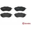 BREMBO P 78 017 Sada brzdovych platniciek kotucovej brzdy