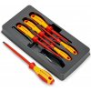 Knipex sada izolovaných skrutkovačov 6-dielna 1000V 00 20 12 V01 (Sada skrutkovačov 002012V01 ( 2290241 ))
