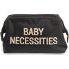 Childhome Baby Necessities Black Gold toaletná taška Black Gold