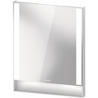 Duravit Qatego zrkadlo 60x75 cm odĺžnikový s osvetlením biela QA7081018180000