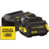SFMCB121D1-QW 18V STANLEY FATMAX V20 ADAPTÉR A STARTOVACÍ SADA