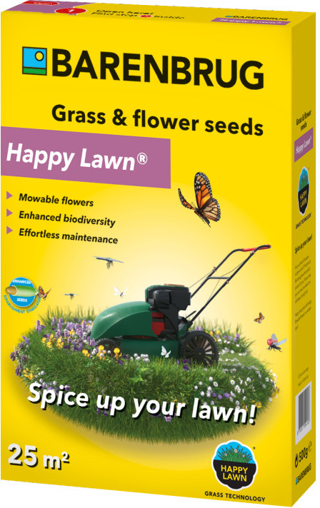 Trávne osivo Barenbrug HAPPY LAWN 0,5 kg