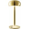 Eva Solo Prenosná stojaca lampa EMENDO 29 cm, LED, mosadzná