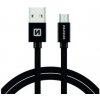 Swissten 71522201 USB - microUSB, 1,2m, černý
