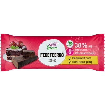 Szafi Reform Tyčinka Čierny les v horkej čokoláde so sladidlom 25g