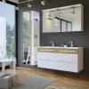 CMD Kúpeľňa GALAXY WHITE D biela/biely vysoký lesk MDF/laminát x x