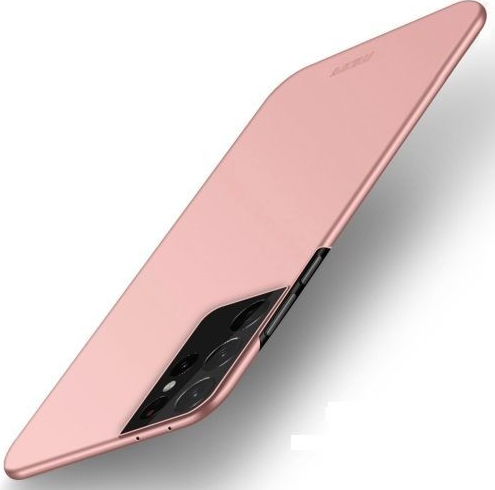 Púzdro MOFI Ultratenké Samsung Galaxy S21 Ultra 5G ružové