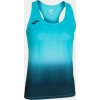Joma Dámske tielko ELITE VII TANK TOP FLUOR TURQUOISE-DARK NAVY Veľkosť: 2XS