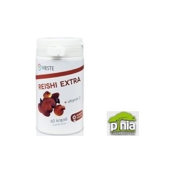 Medicura Natural Products Vieste Reishi extra s vitaminem C 60 kapsúl