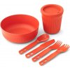 SEA TO SUMMIT Passage Dinnerware Set - [1P] [6 Piece], Spicy Orange