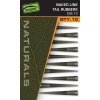 Převleky Fox EDGES™ Naturals Naked Line Tail Rubbers Size 10 10ks