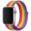 eses Nylonový remienok pre Apple Watch - Dúhový 42mm, 44mm, 45mm, 49mm