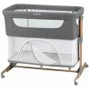 Cestovná postieľka MoMi SMART BED 4v1 sivá (5900495887856)