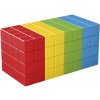 Geomag Magicube Kocky v 4 farbách 128, školská sada