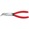 Kliešte Knipex 25 21 160 polguľaté s čepieľkami