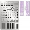 Moyra Stamping Platňa na pečiatkovanie č. 89 Cuts 2