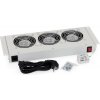 Triton 19“ ventilační jednotka pro nástěnné rozvaděče, 3 ventilátory, bimetalový termostat RAC-CH-X26-X1