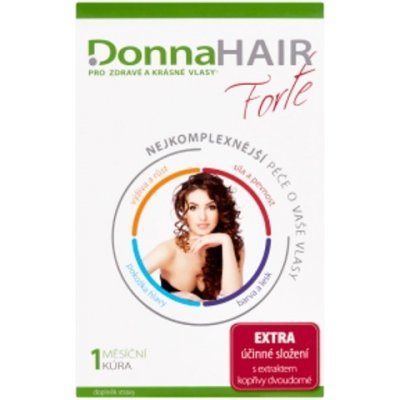 Donna Hair Forte 1mesačná kúra 30 tabliet