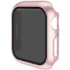 AppleKing púzdro s tvrdeným Anti-Spy sklom pre Apple Watch 45mm - ružové - možnosť vrátiť tovar ZADARMO do 30tich dní