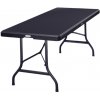 DB Garden Skladací cateringový stôl pre 8 osôb Madden čierny