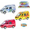 CreativeToys Kovové auto záchranné zložky CZ na spätný chod 2-Play Traffic - 3 druhy