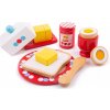 Bigjigs Toys Dřevěný set snídaně BREAKFAST vícebarevný