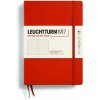 Zápisník LEUCHTTURM1917 Medium (A5) Fox Red, 251 p., bodkovaný