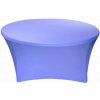 TENTino Elastický obrus STANDARD na okrúhly stôl 122 cm Farba obrusu: LEVANDUĽOVÁ / LAVENDER